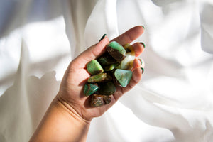 Chrysoprase Tumblestones - Premium Crystals + Gifts from Clarity Co. - NZ's Favourite Online Crystal Shop