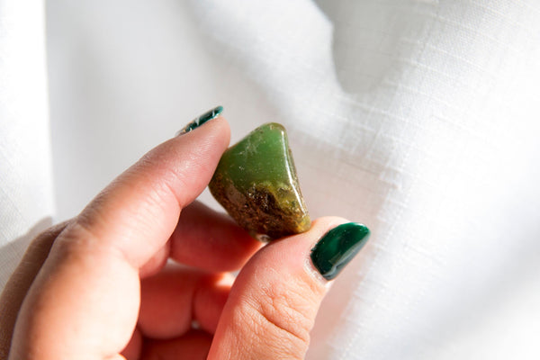 Chrysoprase Tumblestones - Premium Crystals + Gifts from Clarity Co. - NZ's Favourite Online Crystal Shop