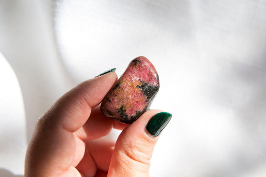 Rhodonite XL Tumblestones - Premium Crystals + Gifts from Clarity Co. - NZ's Favourite Online Crystal Shop