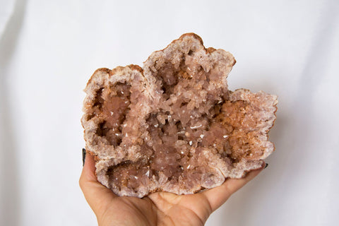 Pink Amethyst XL Geode #2 - Premium Crystals + Gifts from Clarity Co. - NZ's Favourite Online Crystal Shop