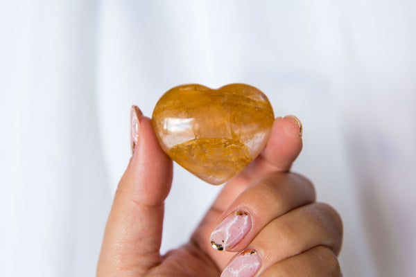 Golden Healer Small Hearts - Premium Crystals + Gifts from Clarity Co. - NZ's Favourite Online Crystal Shop