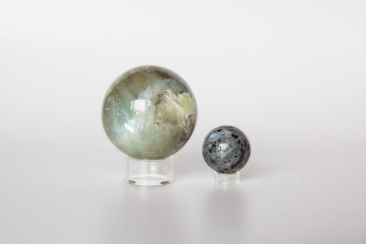 Acrylic Sphere Stands - Crystal Display - Premium Crystals + Gifts from Clarity Co. - NZ's Favourite Online Crystal Shop