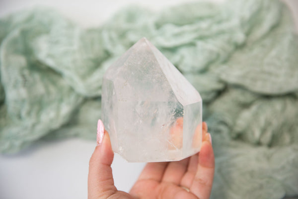 Clear Quartz Generator Point - Premium Crystals + Gifts from Clarity Co. - NZ's Favourite Online Crystal Shop