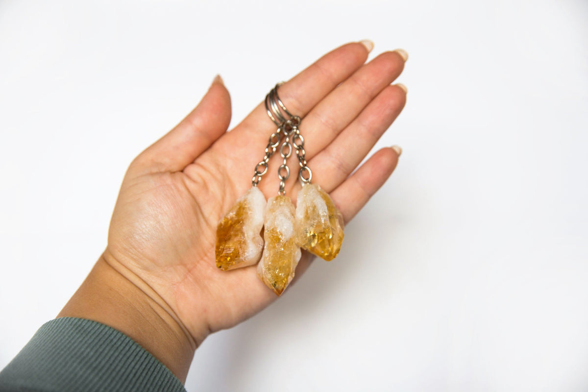 Netted Crystal Key Rings Crystal Keyrings | Clarity Co. - NZ's Favourite Online Crystal Shop