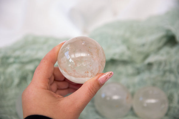 Clear Quartz Sphere #4 - Premium Crystals + Gifts from Clarity Co. - NZ's Favourite Online Crystal Shop