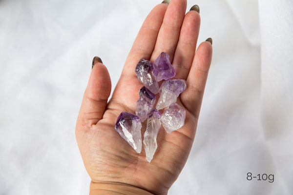 Amethyst Mini Rough Points - Premium Crystals + Gifts from Clarity Co. - NZ's Favourite Online Crystal Shop