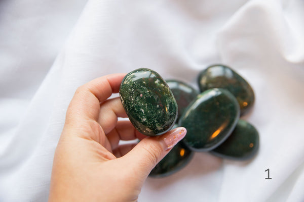 Bloodstone Palmstones - Premium Crystals + Gifts from Clarity Co. - NZ's Favourite Online Crystal Shop