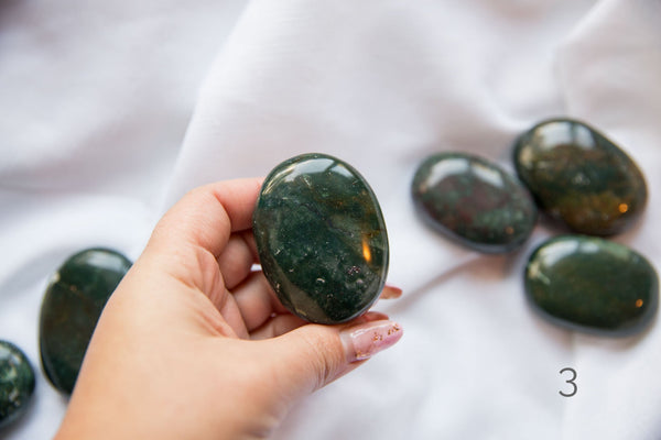 Bloodstone Palmstones - Premium Crystals + Gifts from Clarity Co. - NZ's Favourite Online Crystal Shop