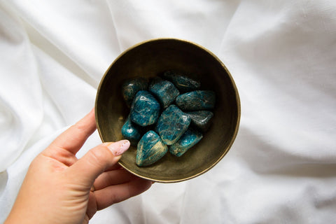 Apatite XL Tumbles - Premium Crystals + Gifts from Clarity Co. - NZ's Favourite Online Crystal Shop