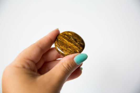 Bronzite Flatstone - Premium Crystals + Gifts from Clarity Co. - NZ's Favourite Online Crystal Shop