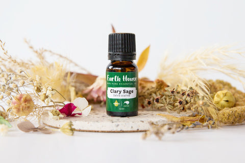 Clary Sage Essential Oil - Earth House - Premium Crystals + Gifts from Earth House - NZ's Favourite Online Crystal Shop