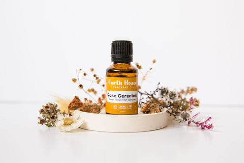 Rose Geranium Fragrance Oil - Earth House - Premium Crystals + Gifts from Earth House - NZ's Favourite Online Crystal Shop