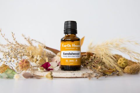 Sandalwood Fragrance Oil - Earth House - Premium Crystals + Gifts from Earth House - NZ's Favourite Online Crystal Shop