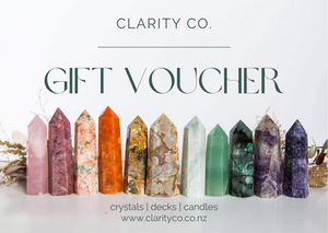 Gift Voucher - Premium Crystals + Gifts from Clarity Co. Crystals - NZ's Favourite Online Crystal Shop