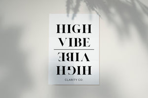 High Vibe - Clarity Co. Designs (Digital Download) - Premium Crystals + Gifts from Clarity Co. - NZ's Favourite Online Crystal Shop