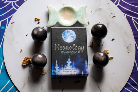 Moonology Oracle Deck - Premium Crystals + Gifts from Clarity Co. - NZ's Favourite Online Crystal Shop