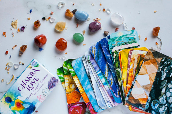 Chakra Love Mini Affirmation Cards - Premium Crystals + Gifts from Clarity Co. - NZ's Favourite Online Crystal Shop