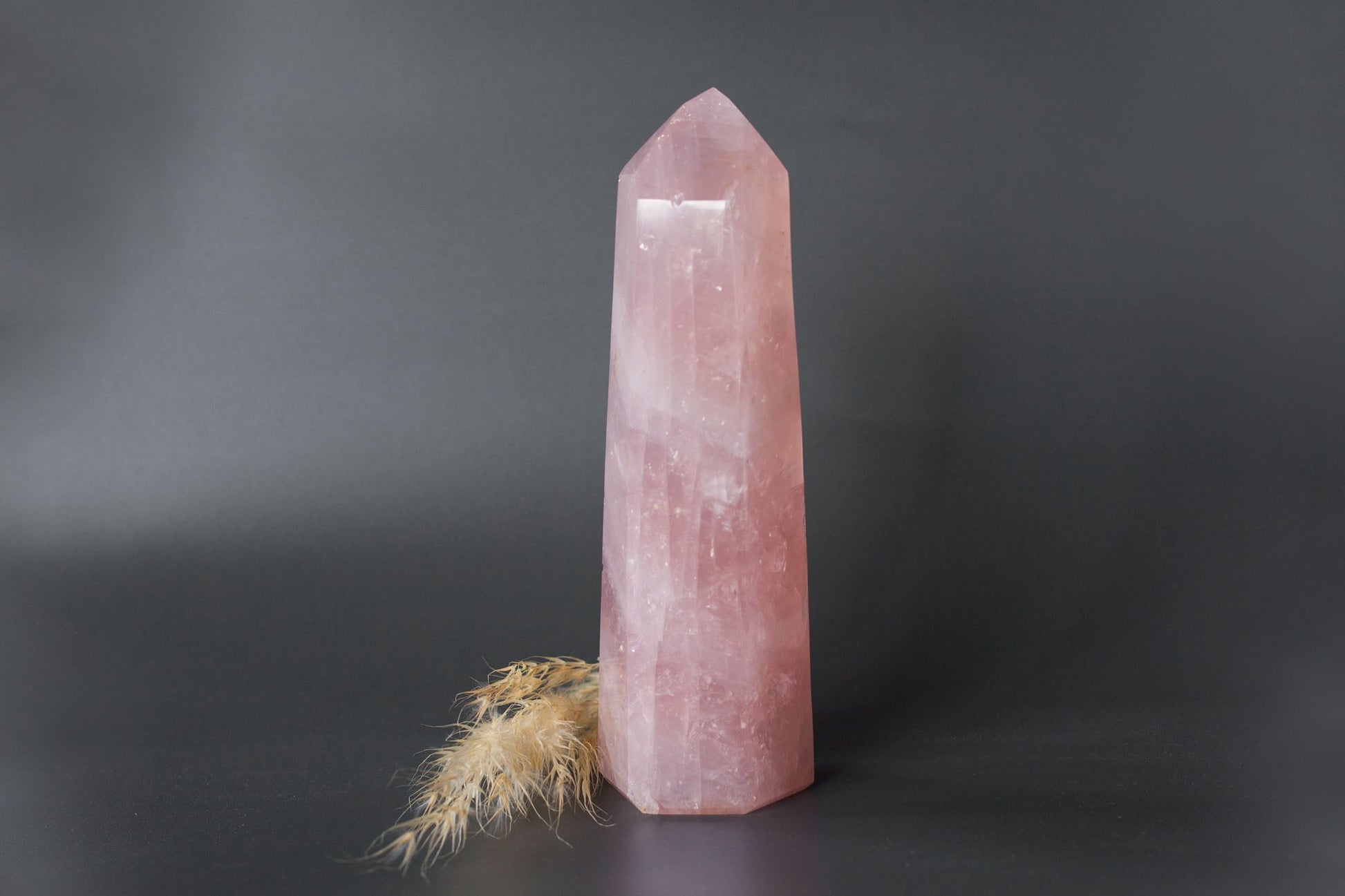 Rose Quartz XL Tower #6 - Premium Crystals + Gifts from Clarity Co. - NZ's Favourite Online Crystal Shop