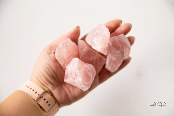 Rose Quartz Rough - Premium Crystals + Gifts from Clarity Co. - NZ's Favourite Online Crystal Shop