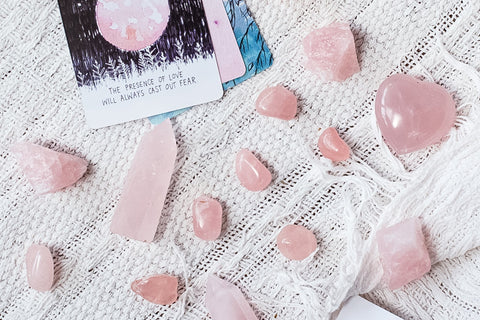 Rose Quartz Tumblestones - Premium Crystals + Gifts from Clarity Co. - NZ's Favourite Online Crystal Shop